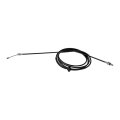 Parking Brake Cable For Pontiac Grand Prix 2006 2007 2008 Black Rubber Housing With Conduit 114 88 In Length Replaces 10310909 