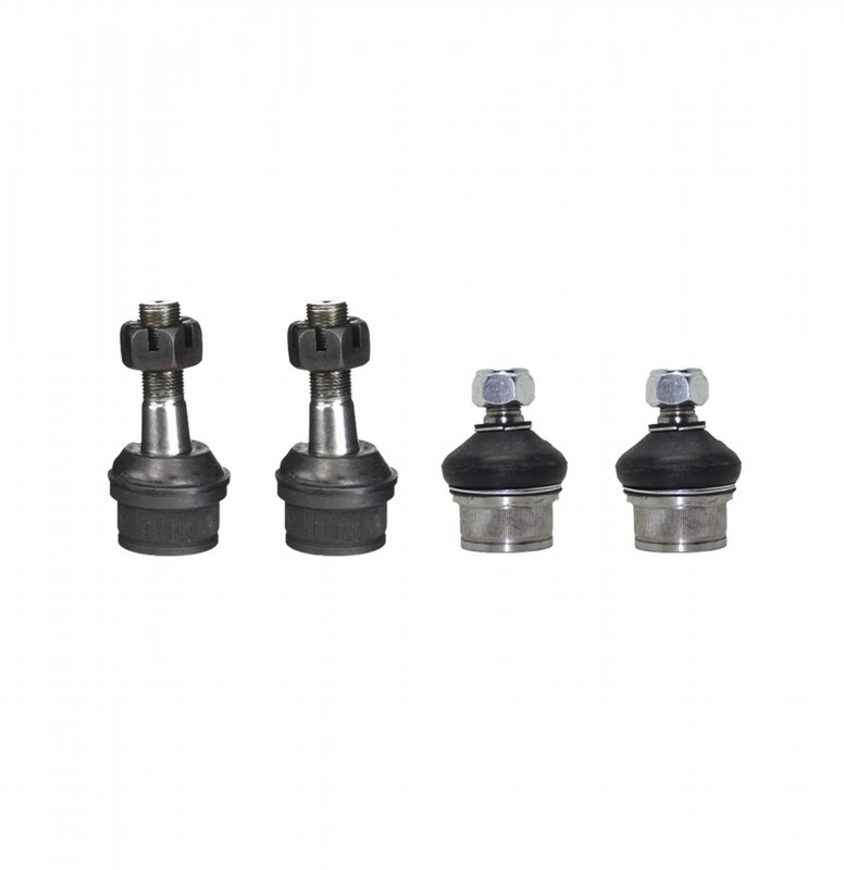 Partsw 4 Pc Suspension Kit Front Upper Lower Ball Joints Left Right Set For 4wd Models