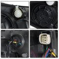 1pc Headlight Assembly Chrome Housing Replacement For Cruze 2016-2019 Halogen With Drl Driver Side Lh 42680785
