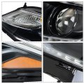 1pc Headlight Assembly Chrome Housing Replacement For Cruze 2016-2019 Halogen With Drl Driver Side Lh 42680785