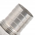 Tissting Marine Straight Thru Hull Fitting 316 Stainless Steel Water Drain Outlet Plumbing Valve Hose Connector For Boat Yachts