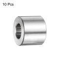 Stainless Steel Spacers 10 Pack 3 8 In Bore X 4 Od 9 16 Length Round Metal Screw Bushing For M10 Screws Bolts And Rods Silver