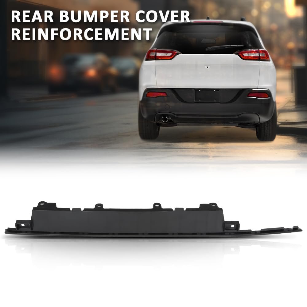 Rear Bumper Reinforcement Face Bar Retainer Bracket For Jeep Cherokee 2014 2018 Fits Models With Single Exhaust Part 68205093ac