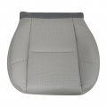 Front Driver Bottom Replacement Seat Cover Leather Perforated Light Gray For Chevy Tahoe Avalanche Silverado Gmc Sierra Yukon 