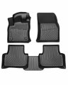 Cartist Floor Mats Custom Fit For Volkswagen Taos 2022 2023 Accessories All Weather Liner Front 2nd Row Car Carpet Protection 