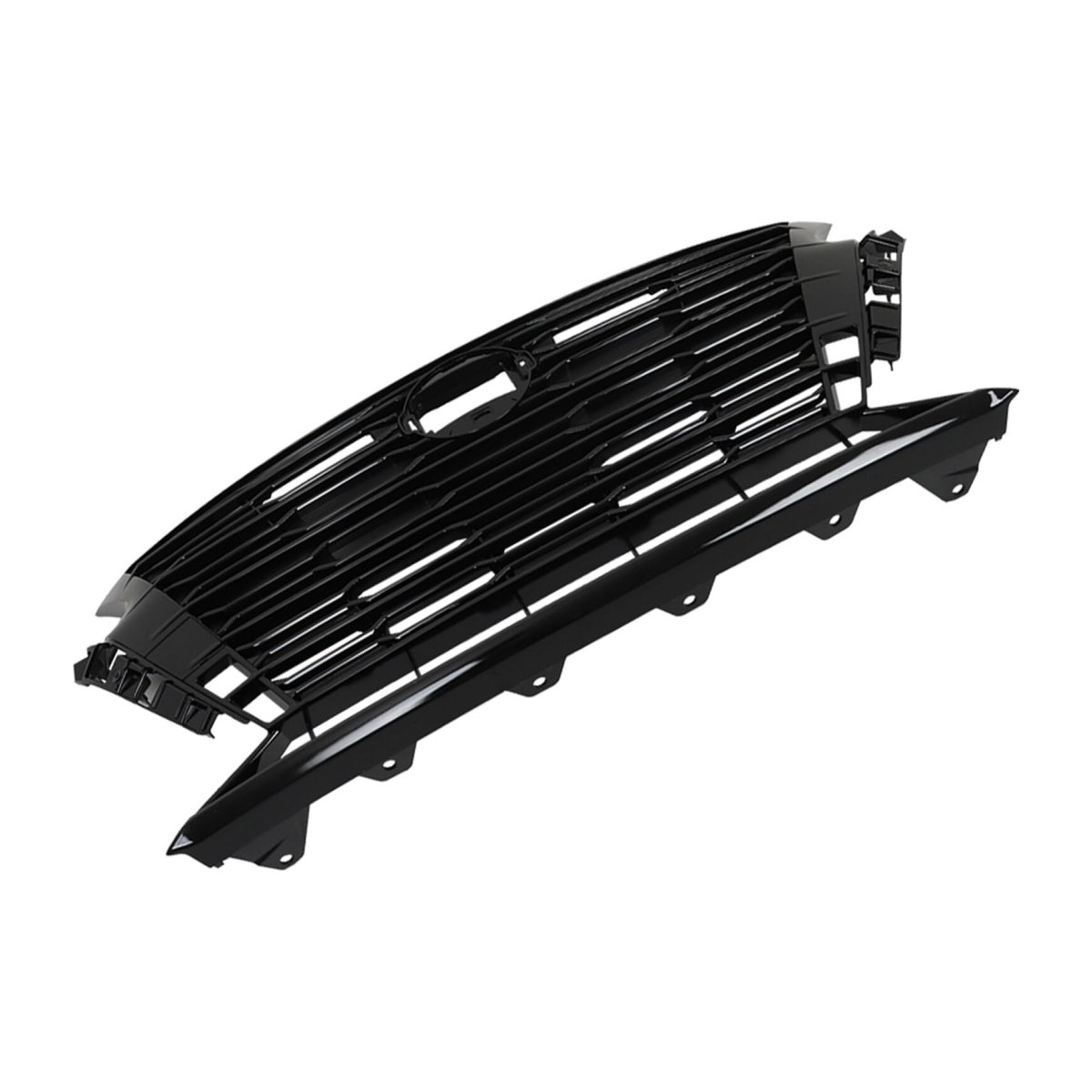 Front Bumper Grille Black Replacement For Altima Sl Sv 2023 2024 Plastic Direct Fit With Housing