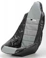 Jegs Pro High Back Vinyl Seat Cover Gray With Black Trim Only Available Separately Male Snaps To Attach 15 5 Inch Hip Width 