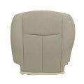 Front Driver Side Bottom Leather Seat Cover Tan For Nissan Rogue 2014 2015 2016 Microfiber Replacement Fits Power And Heated 