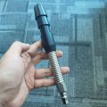 Black Vac-u-lock Bendable Spring Connector Extension Rod W Quick Device Adapter