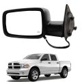 Dasbecan Driver Side Mirror For 2014-2018 Ram 1500 2019-2022 Classic Left W Power Heated Glass Manual Folding Temp Sensor 