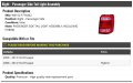 Right Passenger Side Tail Light Assembly Compatible With 2008-2012 Ford Escape Including Hybrid