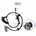 X Autohaux Car Abs Wheel Speed Sensor Front Left No 8980521201 For Isuzu D-max 2 5 Twin Turbo 2012-2019