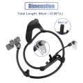 X Autohaux Car Abs Wheel Speed Sensor Front Left No 8980521201 For Isuzu D-max 2 5 Twin Turbo 2012-2019