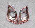 Fit For Nissan Murano 2015 2016 2017 2018 Chrome Front Fog Light Lamp Cover Trim Trims Abs