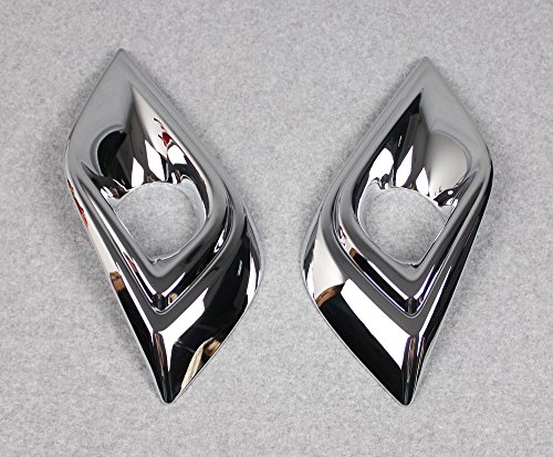 Fit For Nissan Murano 2015 2016 2017 2018 Chrome Front Fog Light Lamp Cover Trim Trims Abs