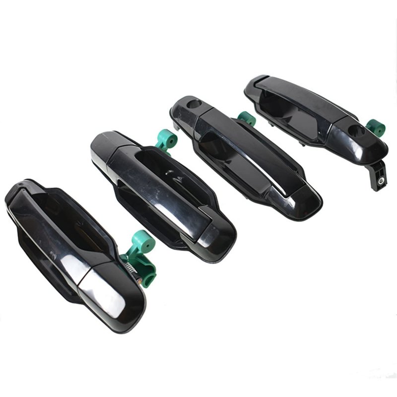 4 Pieces Exterior Outside Outer Door Handle Front Rear Left Right Side Replacement For 2003-2009 Kia Sorento Ex Sport Utility