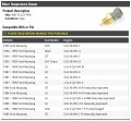 Water Temperature Sensor Compatible With 1985-1995 Ford Mustang