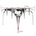 Liru Motorbike Front Gas Tank Fairing Decor Cover Molding Trim For Honda Goldwing Gl1800 2001-2010 Chrome
