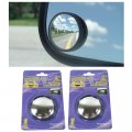 2 Pcs Blind Spot Mirror Universal Wide Angle Convex Rear Side View Car Truck 