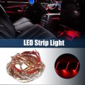 Uxcell 4pcs 53 1 Inch Led Strip Light Decoration Cuttable Waterproof Red Still For Car Truck Cargo Trailer Rv Motorcycle Marine