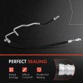 A-premium Power Steering Hose Pressure Line Assembly Compatible With Honda Ridgeline 2012-2014 V6 3 5l Petrol Pump To Gear Rack
