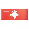 Longacre 52-79020 Precision Bump Steer Billet Plate Wide 5 