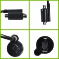 Waltyotur 2pcs Motorcycle Ignition Coils Replacement For Kawasaki Ex500 Ex500a Ex500d Ninja 500 500r 1987-2009