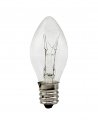 Creative Hobbiesa Box Of 25 Clear Blinker Light Bulbs C7 Candelabra Base Random Blinking Great For Night Lights And Christmas