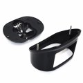 Httmt- 1 Set Black Tail Lamp Collar Skull Cover Compatible With Touring Xl Dyna Flstf Flhrc Bs5 P N Mt364 Mt364a-bk