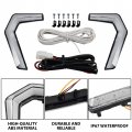 Sautvs Led Turn Signal Fang Lights For Polaris General Xp 1000 Grille Accent Signature Grill Lamps Compatible With 4 Xp4