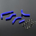 Gplus Silicone Radiator Coolant Hose Kit Clamps Compatible With Suzuki Rmz 450 Rm-z 2008-2014 Blue