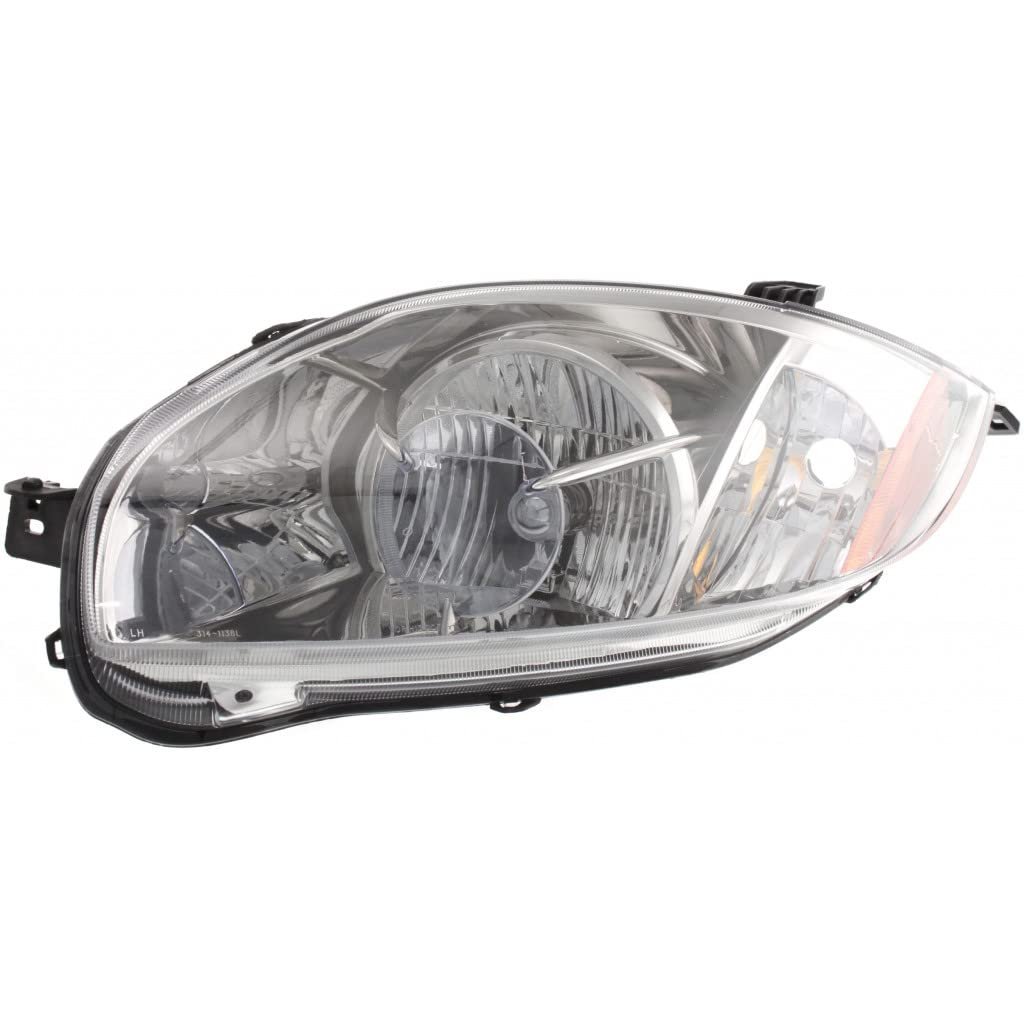 Mitsubishi Eclipse Headlight Assembly 2006 Driver Side Coupe Mi2502138 8301a507 Includes Halogen Bulbs Lens Housing And Socket