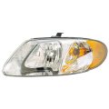 Dodge Grand Caravan Headlight Assembly 2001 To 2007 Driver Side Halogen Clear Lens For Ch2502129 And 4857701ac 