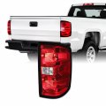 Akkon Fit 2016 2017 2018 2019 Chevy Silverado 1500 2500hd 3500hd Halogen Type Tail Lights Rear Brake Lamp W Wire Included 