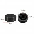 Uxcell 20pcs Tactile Push Button Switch Caps 8x4mm For 6x6x7 3mm Micro Black