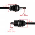 Caltric Rear Left And Right Cv Joint Axle For Arctic Cat 2502-349 1502-955