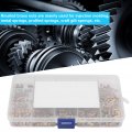 450pcs Knurled Nuts M2 M3 M4 Blind Hole Brass Molded In Insert Embedded Fastening Accessories For 3d Printer Wood Nut Furniture