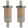 Caltric 2x Fuel Filter For Honda Gl1500a Gold Wing Aspencade 1991 1994-2000 