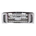 Front Grille Assembly Chrome 9c2z8200aa For 2008-2014 F-or-d E-150 E-250 E-350 Super Duty Fo1200507 