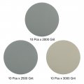 Uxcell 5-inch Hook And Loop Sanding Disc Wet Dry Silicon Carbide 1500 2000 2500 Grit Assorted 30 Pcs