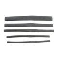 Heat Shrink Tubing Plastic Black 1 2 In Maximum To 3 16 Minimum Diameter 6 Length Polyolefin Alx-pau-mm-85611-cl360a50 
