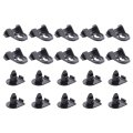 Set Of 10 Bumper Fender Liner Retainer Clips And Pin Hold Kit For Camry Corolla 53879-33030 