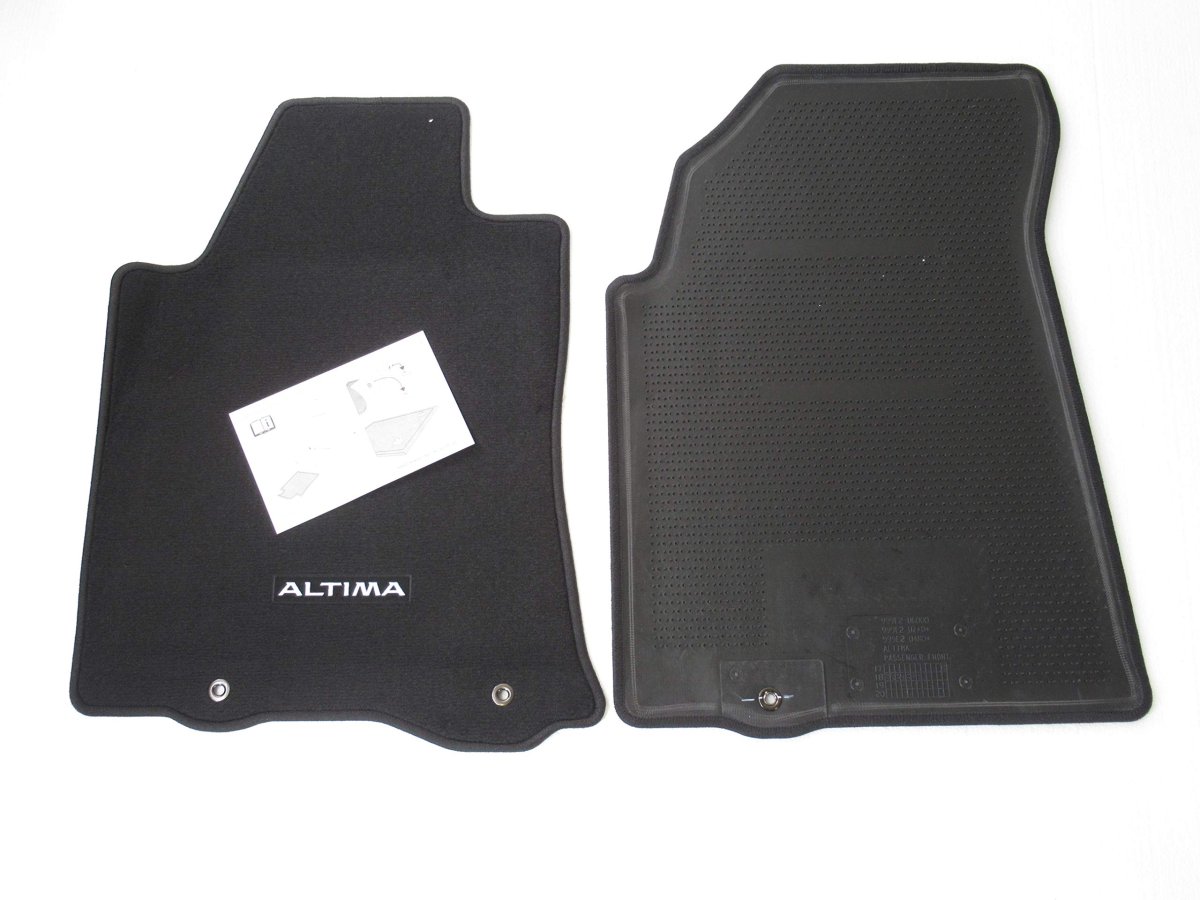 Altima Floor Mats Black 13 5 In 999e2-uz100 Carpet Passenger Car Direct Replacement