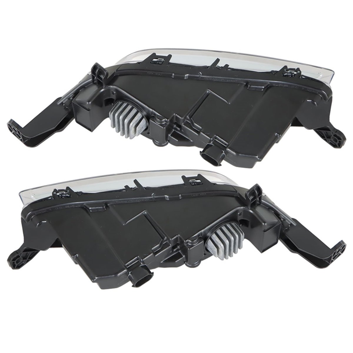 Front Fog Light Assembly Pair With Bulbs For Explorer Fusion 2017 2018 Driver And Passenger Side Replacement Hs73 15a254 Db