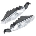 Front Fog Light Assembly Pair With Bulbs For Explorer Fusion 2017 2018 Driver And Passenger Side Replacement Hs73 15a254 Db