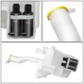 Auto Dynasty Su1288103 Factory Style Car Windshield Washer Reservoir Tank Cap Filler Tube Fluid Pump For Subaru Forester 09-13