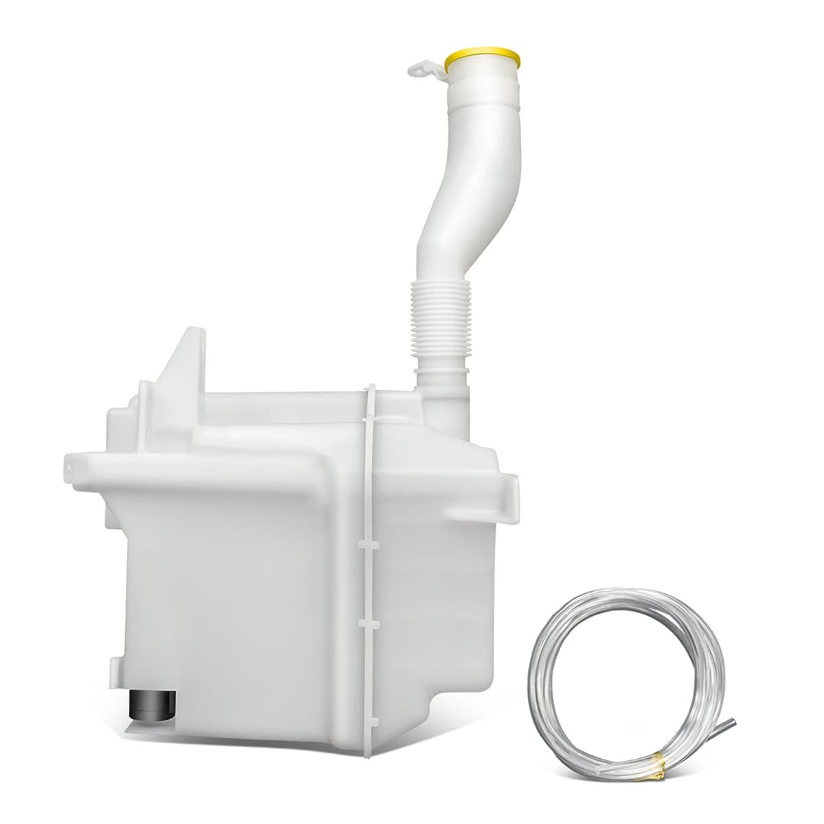 Auto Dynasty Su1288103 Factory Style Car Windshield Washer Reservoir Tank Cap Filler Tube Fluid Pump For Subaru Forester 09-13