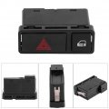 Hazard Warning Light Switch Door Central Lock Locking Fit For Bmw 3 Series E46 E53 E85 325 X5 61318368920