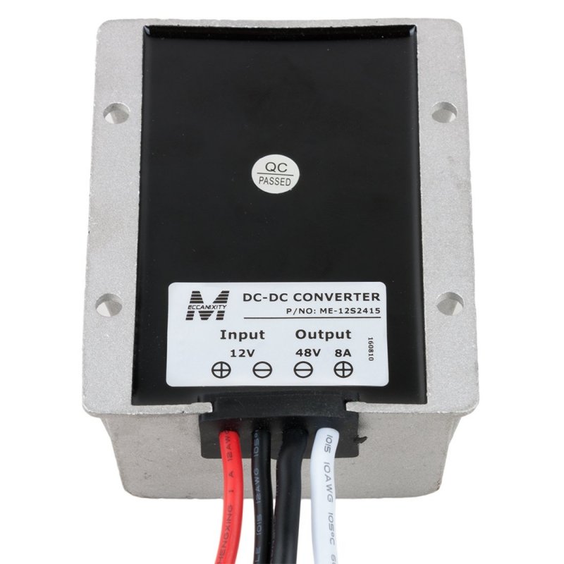Waterproof Dc 12v To 48v 8a Step Up Converter 384w Voltage Booster Regulator Power Supply Module With Ip68 Rating And Overload
