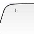 Ocpty Chrome Left Side Mirror Fit For 2007-2011d Edge 2007-2010 For Lincoln Mkx Metallic Finish Glass Heating
